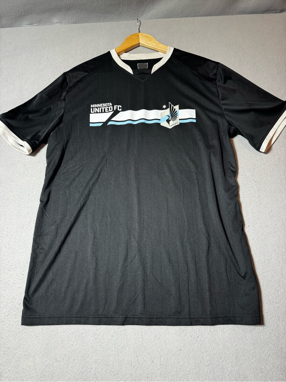 Minnesota United Loons Black Men's Soccer Jersey Size L